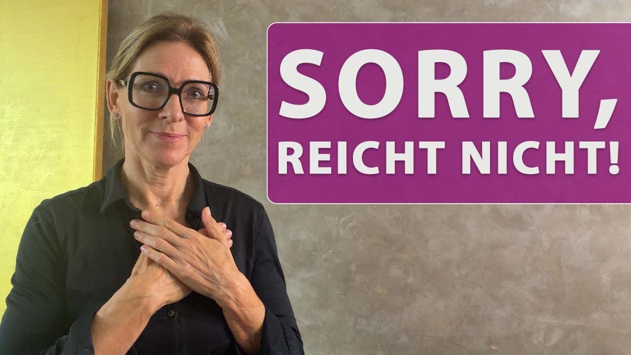 🍀 Sich aufrichtig entschuldigen 👉 Die Kraft einer echten Entschuldigung 👉 So geht es Euch besser! 🍀