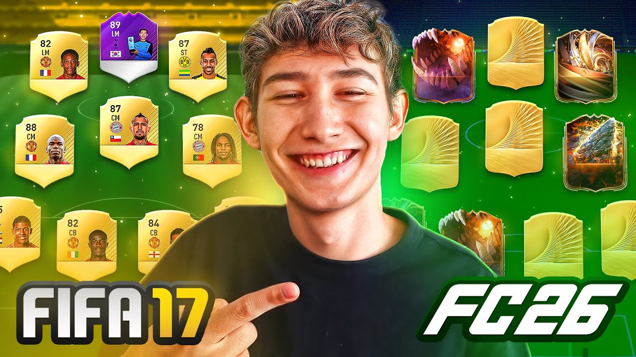 ZAGRAŁEM FUT CHAMPIONS SKŁADEM Z FIFY 17!