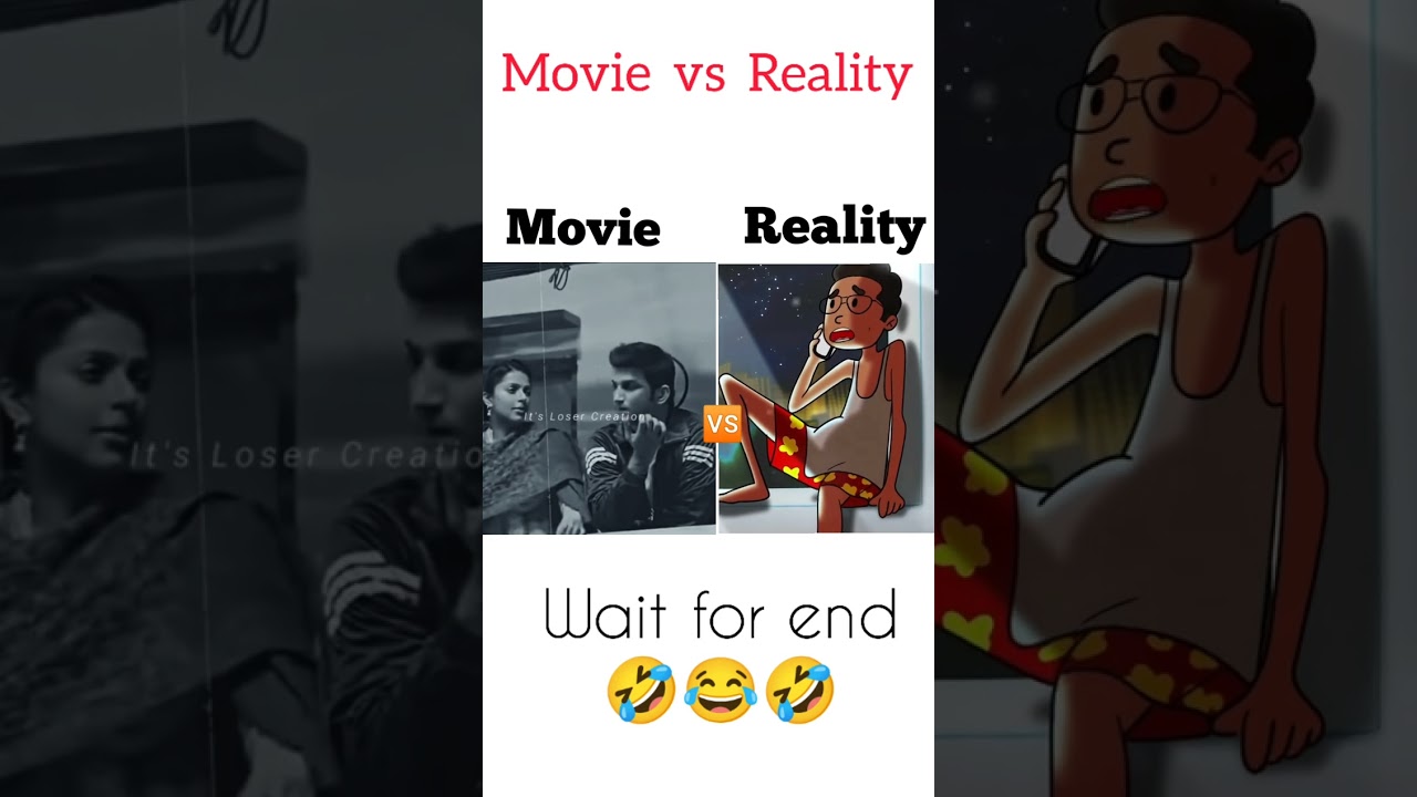 Movie vs Reality 🤣 #shorts #memes #realityoflife