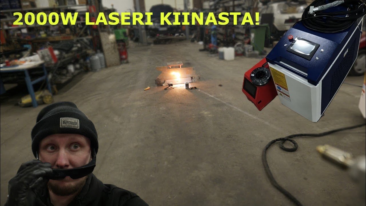 Testissä 2000W laseri kiinasta. Käytännöllinen laite vai rahan hukkaa?
