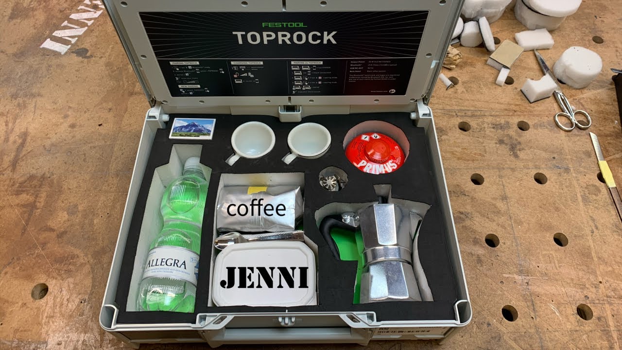COFFE SYSTAINER FESTOOL TOPROCK