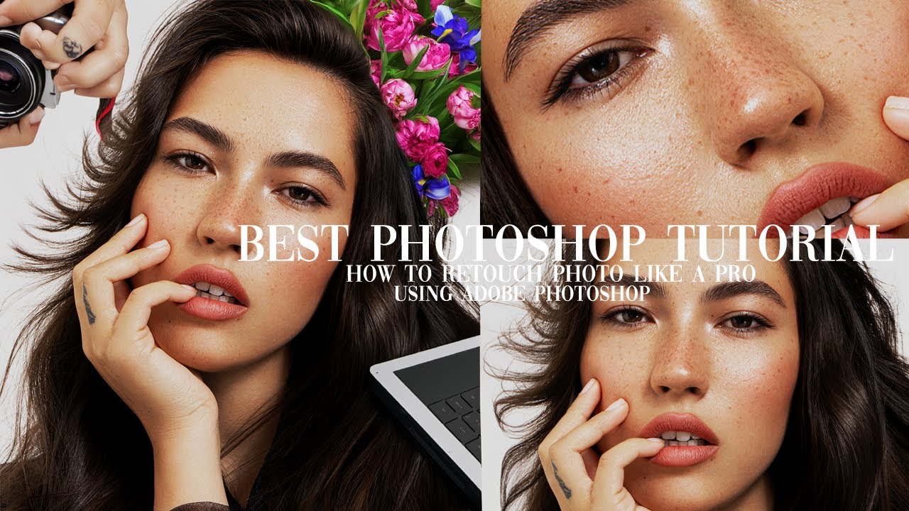 Skin retouching - Best photoshop tutorial 2. Dodge&burn