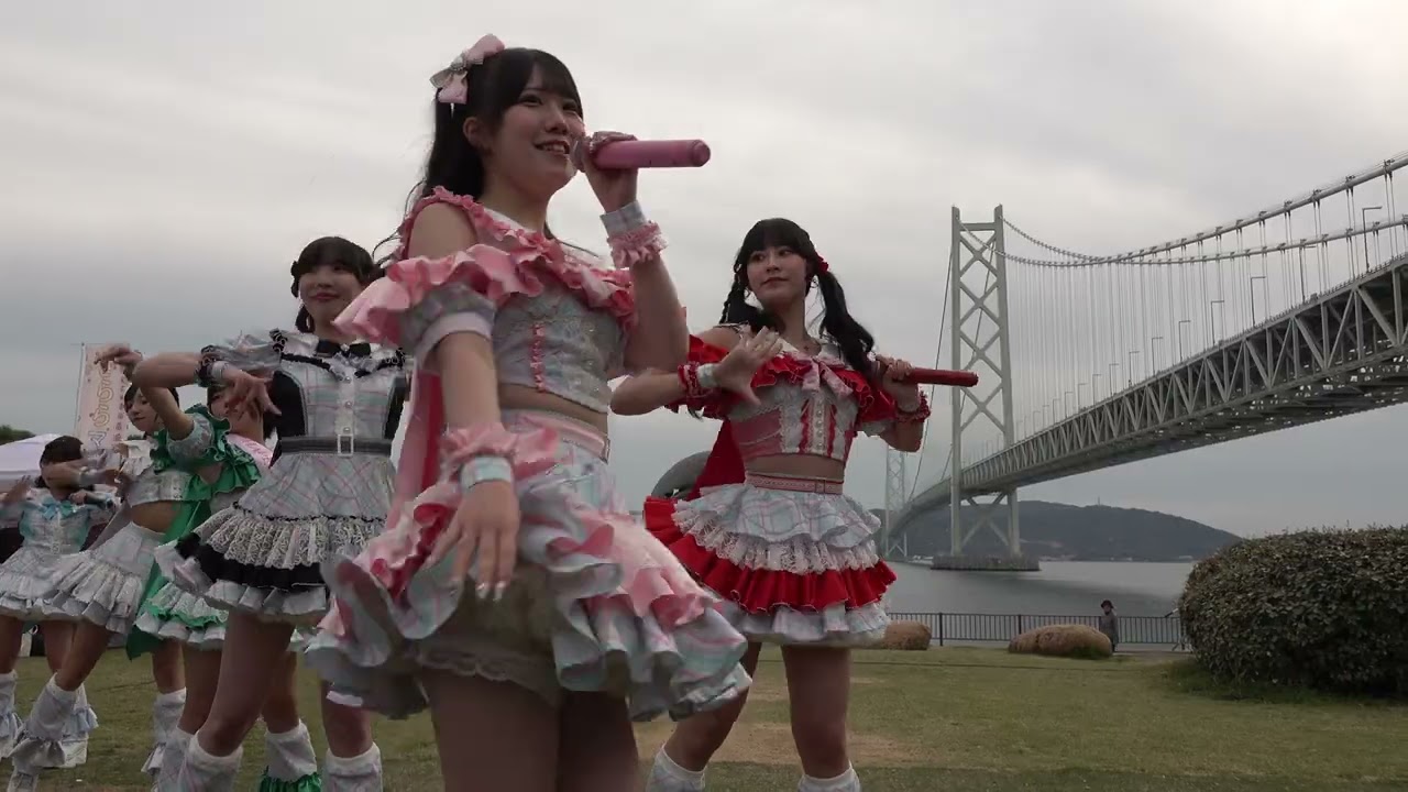 シンセカイヒーロー「with my smile」•「フェアリーテールはいつまでも」•「きみがいいのに」きららマルシェin舞子公園2025春2nd」2025.4.5(第２部前半)