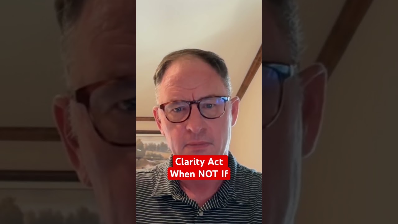 Прояснение. Действуйте, когда, а не если #xrp #crypto @digitalassetinvestor