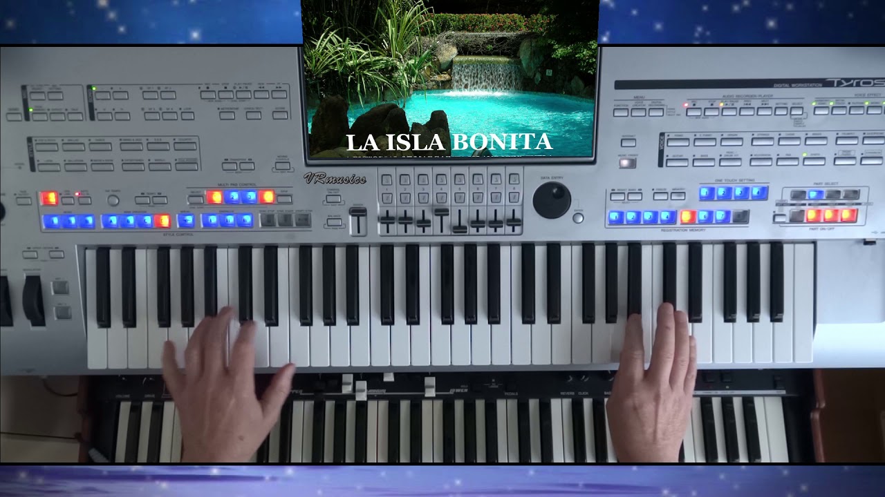 La Isla Bonita - Madonna meets Klaus version on Tyros 4 with Dance Hall pop style