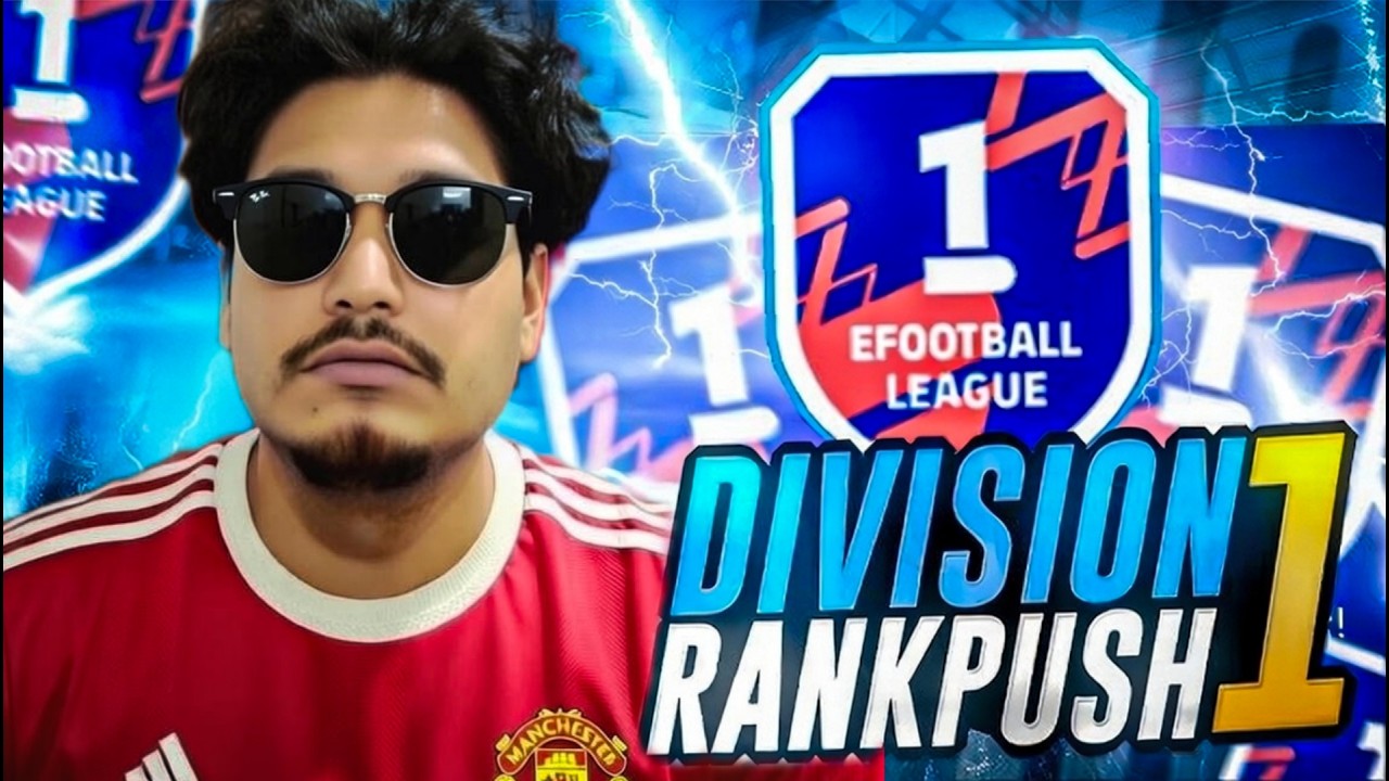 EFOOTBALL DIVISION 1 LIVE 🔴 | RANK PUSH | SWEATY MATCHES