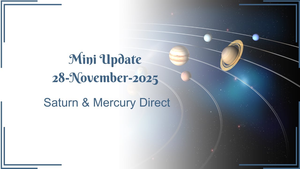 Saturn & Mercury Direct, Galactic Gathering