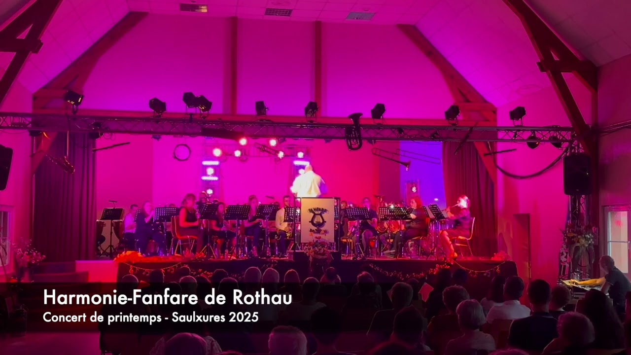 2025-05 - Concert de printemps de l'Harmonie-Fanfare de Rothau à Saulxures