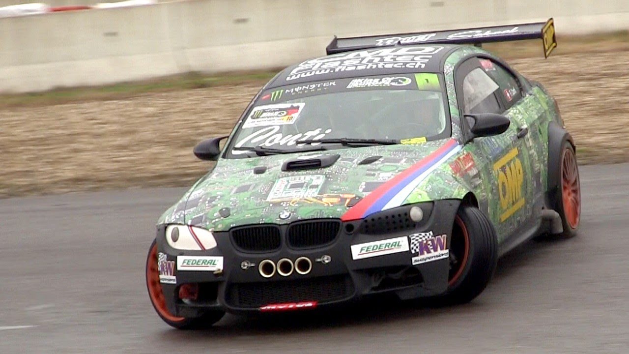 Supercharged BMW M3 E92 Amazing Drift & Sound - Francesco Conti' KOE Car