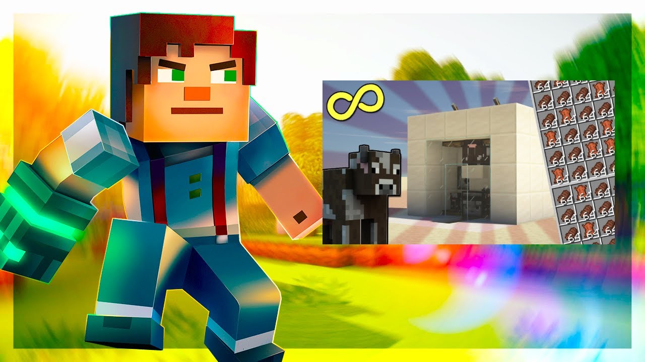 HO CREATO una FARM di MUCCHE SU MINECRAFT!!