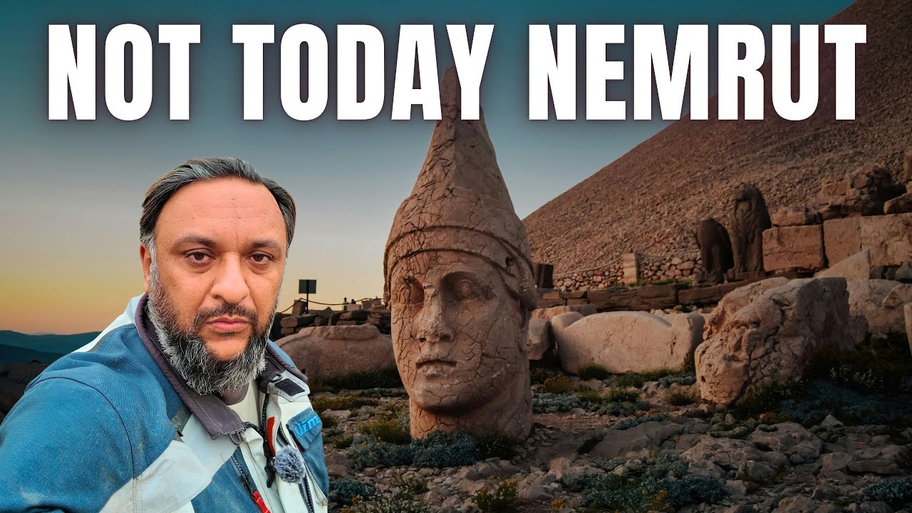 “I Failed to Reach Mount Nemrut ❄️ | Snowstorm Ruined My Ride”