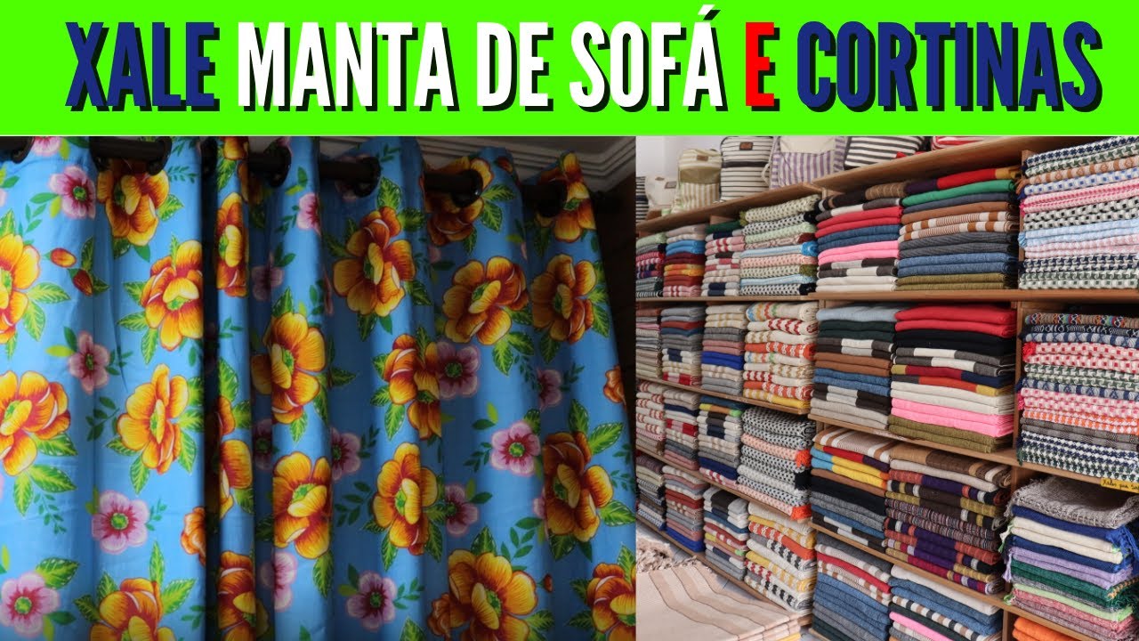 BRÁS SP | XALE MANTA PARA SOFÁ E CORTINAS DIRETO DA FÁBRICA