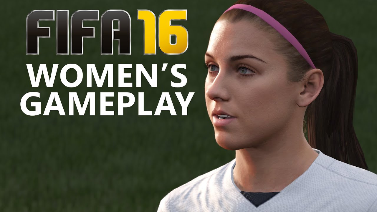 Женский игровой процесс FIFA 16 — США против Германии (без комментариев) Демоверсия FIFA 16