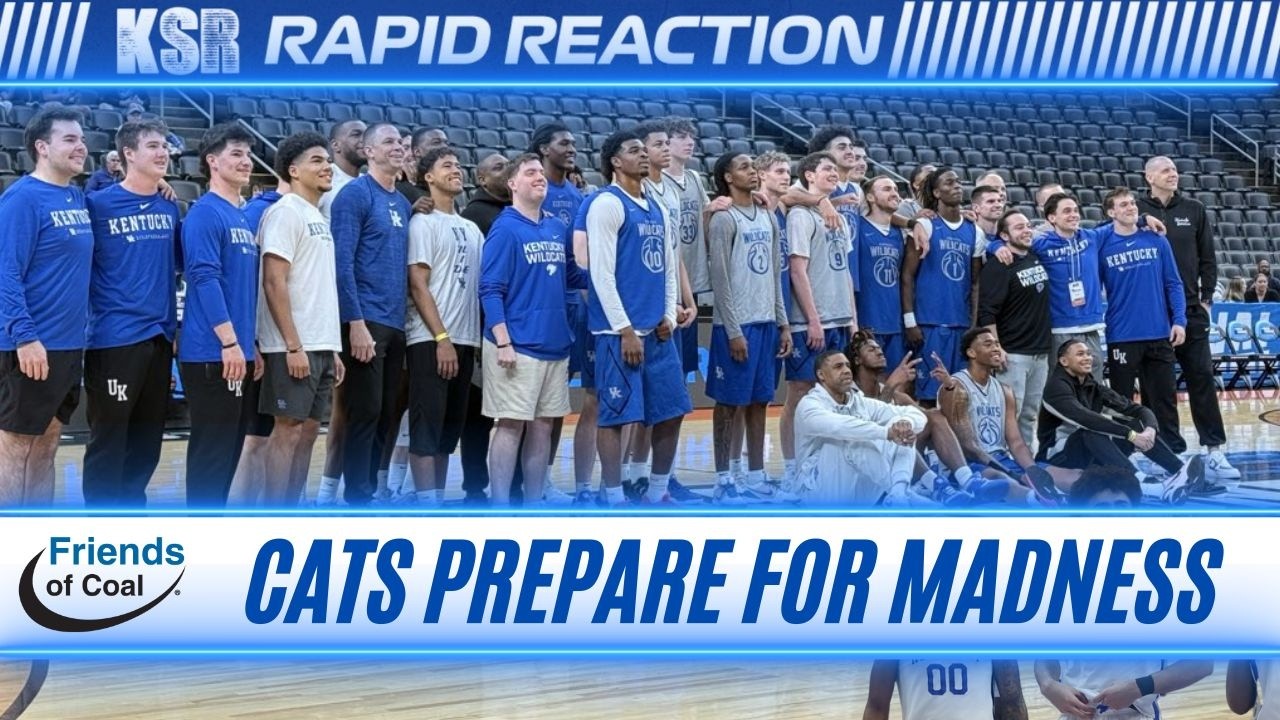 Kentucky Has Final Practice Before NCAA Tournament; Pope Responds to Yaxel Quote | Rapid Reaction