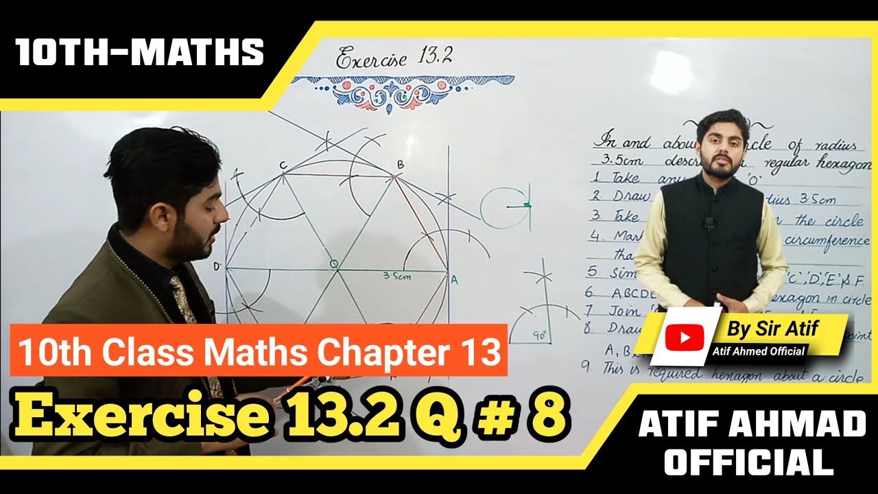 Exercise 13.2 question no 8 class 10 maths | ex 13.2 q no 8 | ex 13.2 q 8 | 10th class maths ex 13.2
