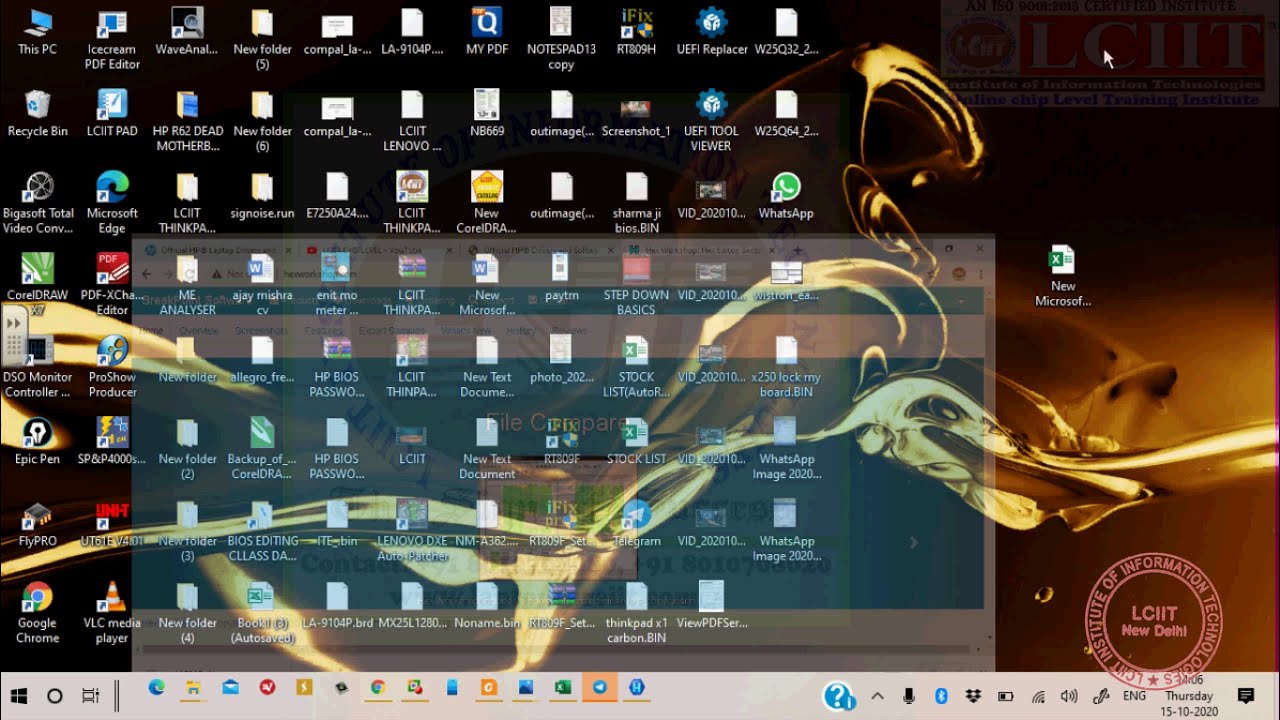 Latest Generation HP Bios editing video. LCIIT Bios editing course for freshers.