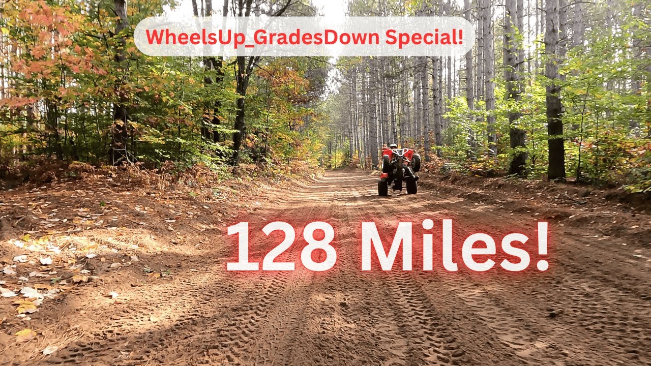 I Took A Trip To Michigan To Ride Quads With My Dad! (WheelsUp_GradesDown Special)