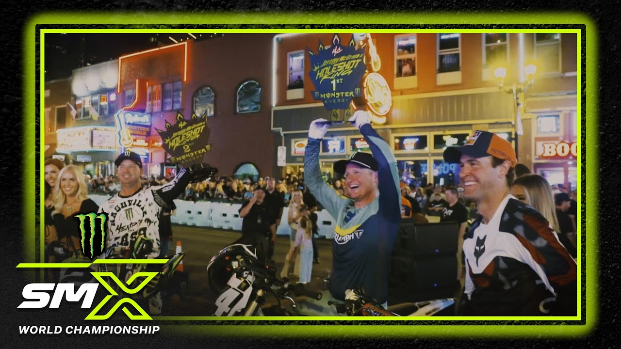 Jeremy McGrath's Holeshot Challenge takes over downtown Nashville | Motorsports on NBC