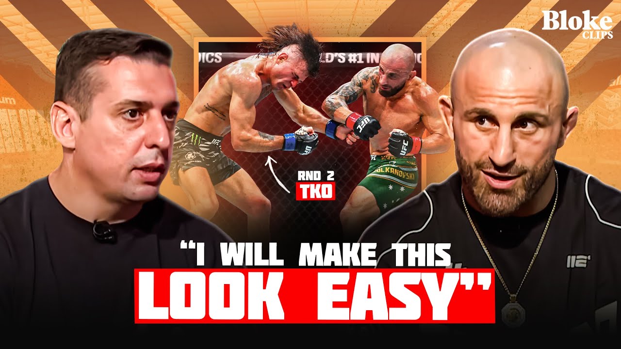 Volkanovski PREDICTS FINISH over Diego Lopes | UFC 325