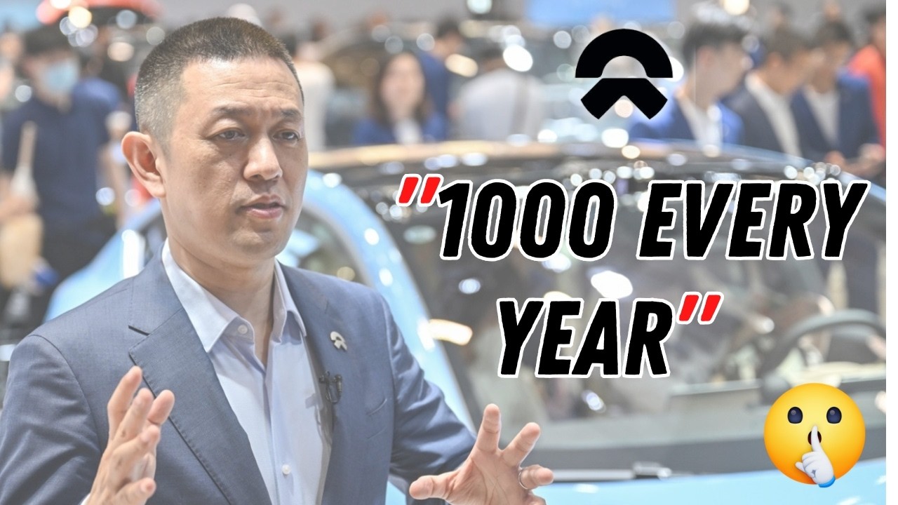 NIO CEO’s Insane Promise: 1,000 Upgrades EVERY Year?! 🤯