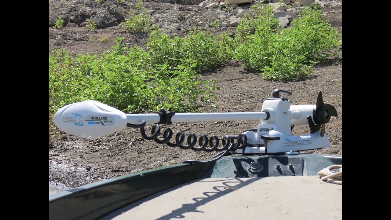 My New Wireless Cayman Trolling Motor