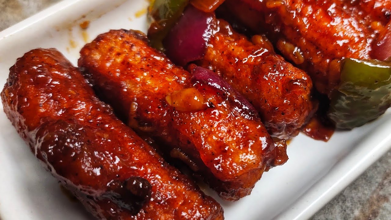 Crispy baby corn chilli | Restaurant style Chinese baby corn manchurian recipe | chilli baby corn