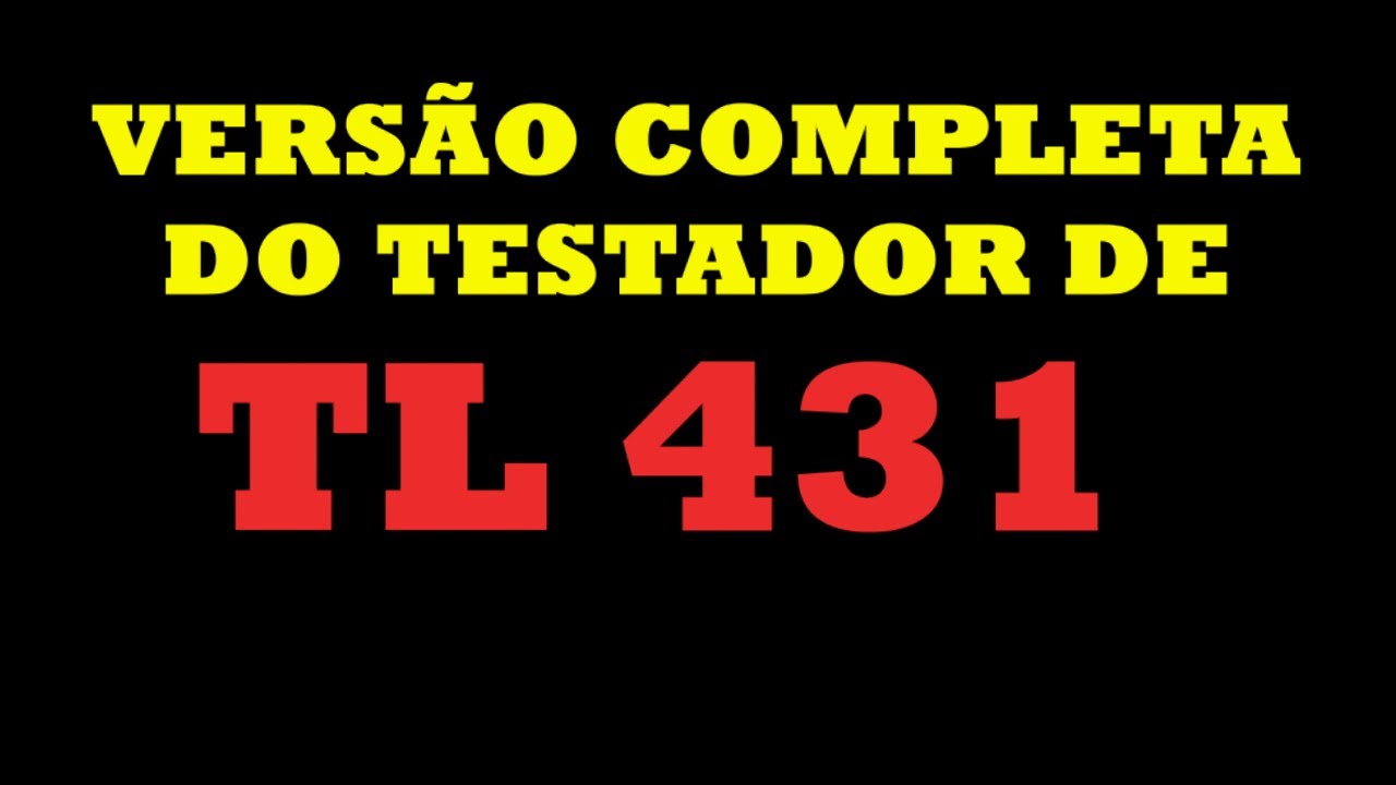 290# Vesão completa do TESTADOR DE TL 431.( Como testar o TL 431).