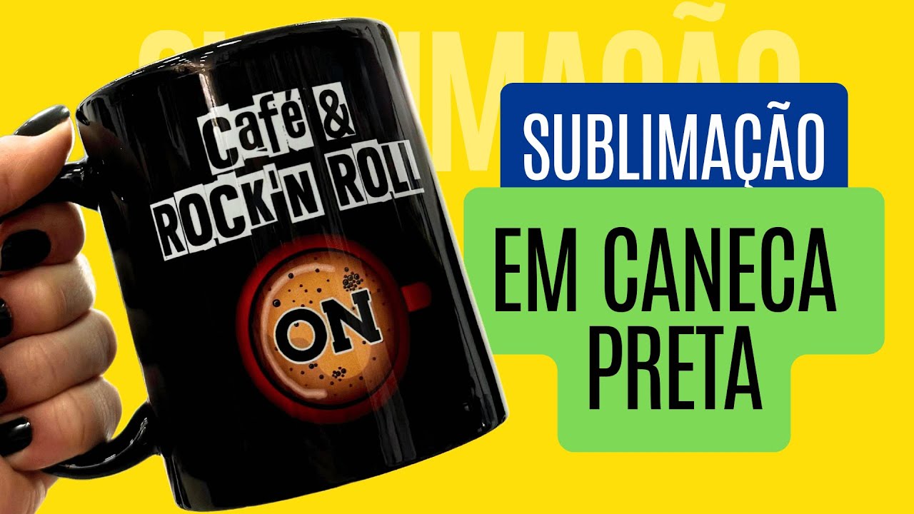 Sublimando Caneca Preta Tarja Branca: Passo a Passo e Dicas Essenciais para um Acabamento Impecável!