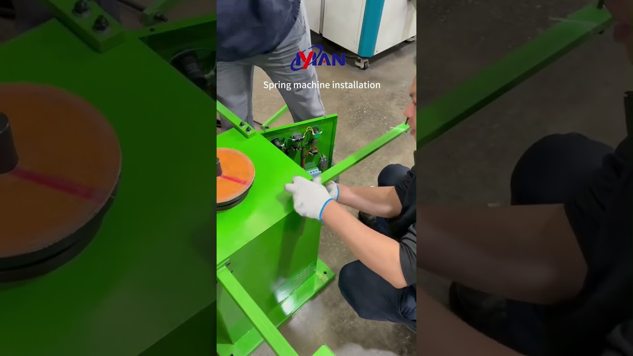 spring machine installation