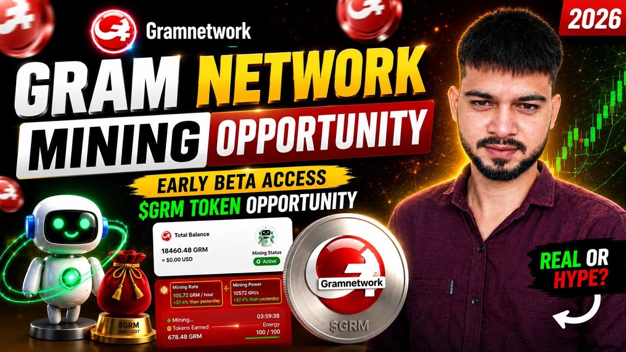 Gram Network Mining Review 2026 | Early Beta Access & $GRM Token Opportunity