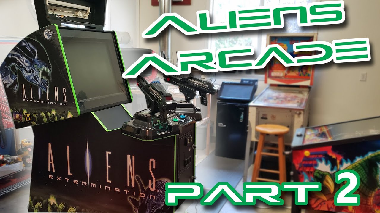 Aliens Extermination Arcade! Not a Restoration (Part 2) 