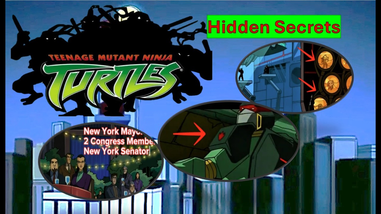 Hidden Details You Missed in TMNT 2003