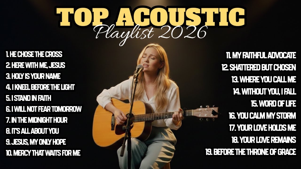 Top Acoustic Worship 2026 🎸 | Best English Christian Songs | Deep Prayer Acoustic Mix 2026