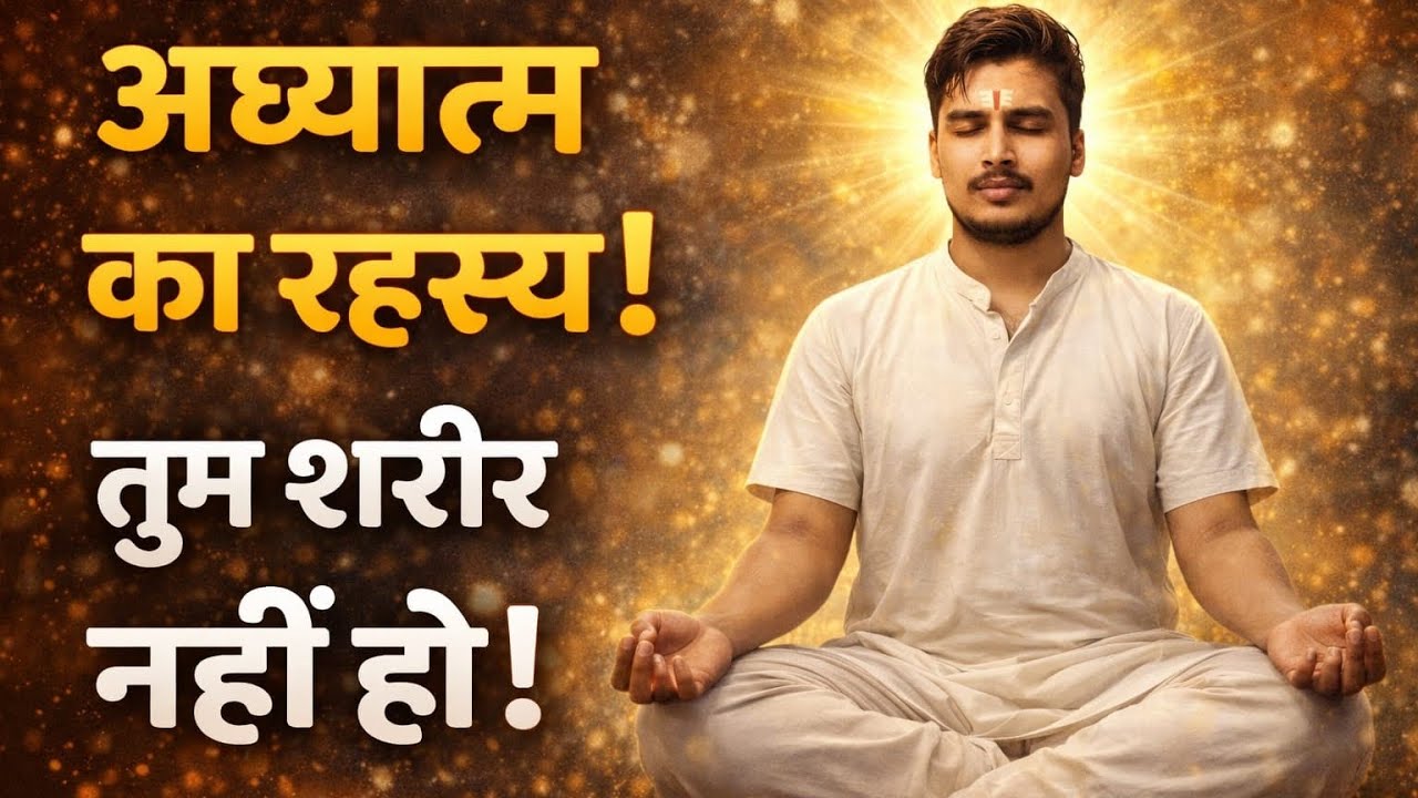 अध्यात्म का रहस्य | आत्मा से परमात्मा तक की सच्ची यात्रा | जीवन बदल देने वाला ज्ञान lसच्चा अध्यात्म 