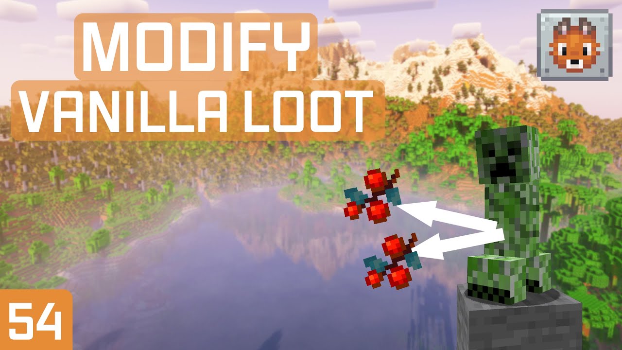 NeoForge Modding Tutorial - Minecraft 1.21.1: Modify Vanilla Loot Tables | #54