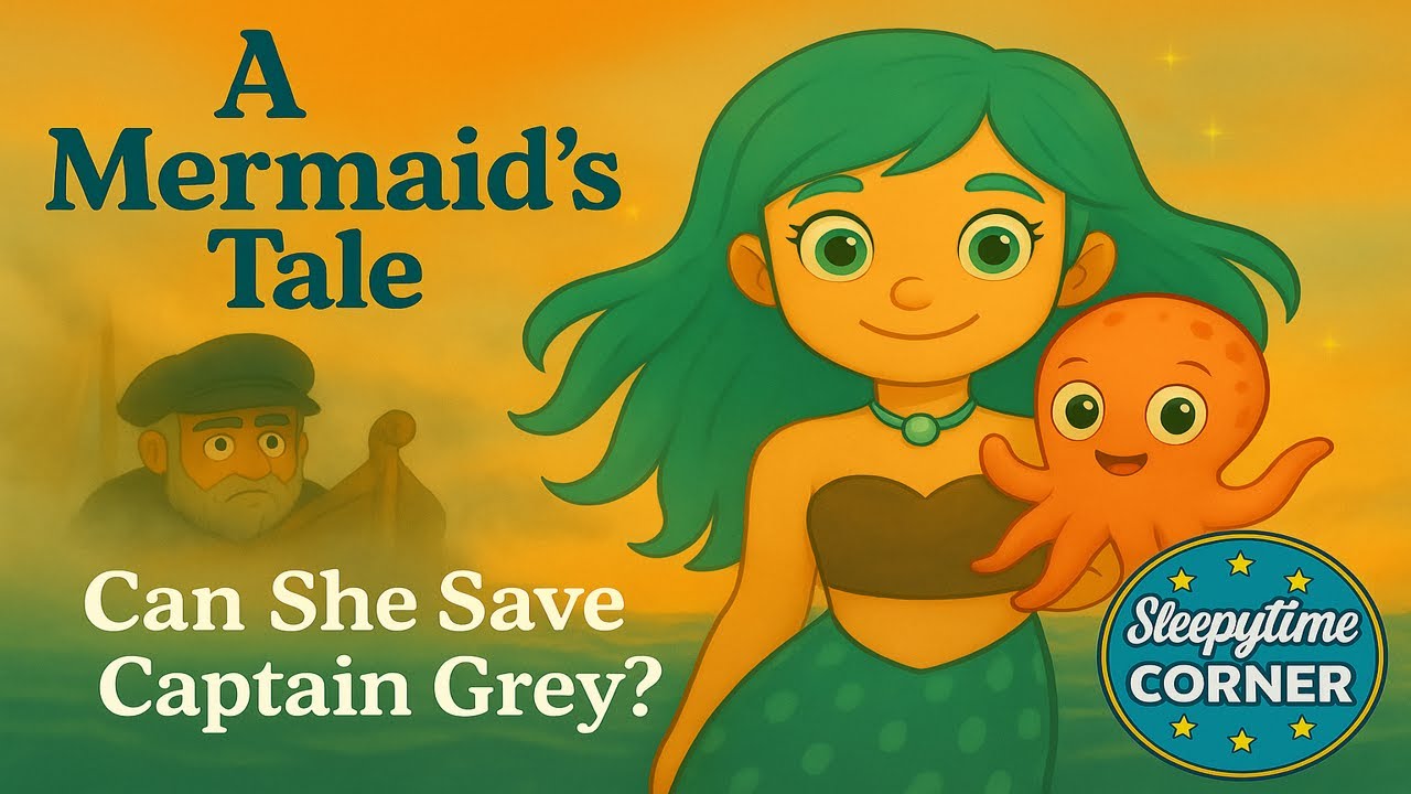 Mermaid Saves the Captain! 🧜‍♀️ A Mermaid’s Tale | Bedtime Story for Kids | Sleepytime Corner