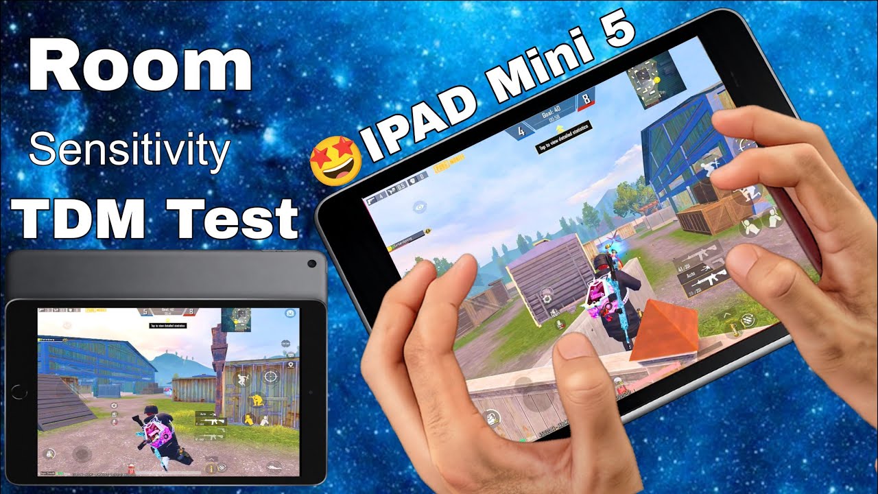 iPad Mini 5 🤩 pubg test 2026 | Sensitivity & Control / Smooth + 60 FPS Pubg test TDM gameplay 