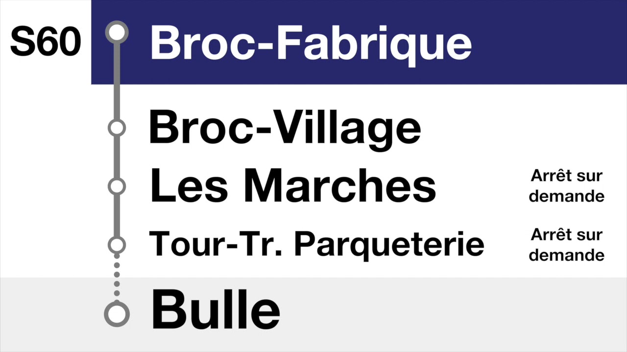 annonces tpf - S60 Bulle – Broc-Fabrique