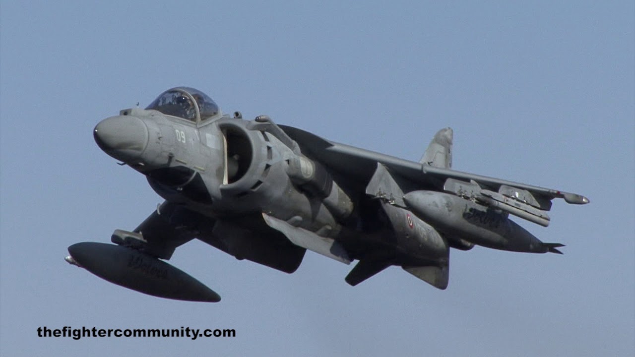 TLP AIR OPS. AV-8B+ HARRIER II. ITALIAN NAVY