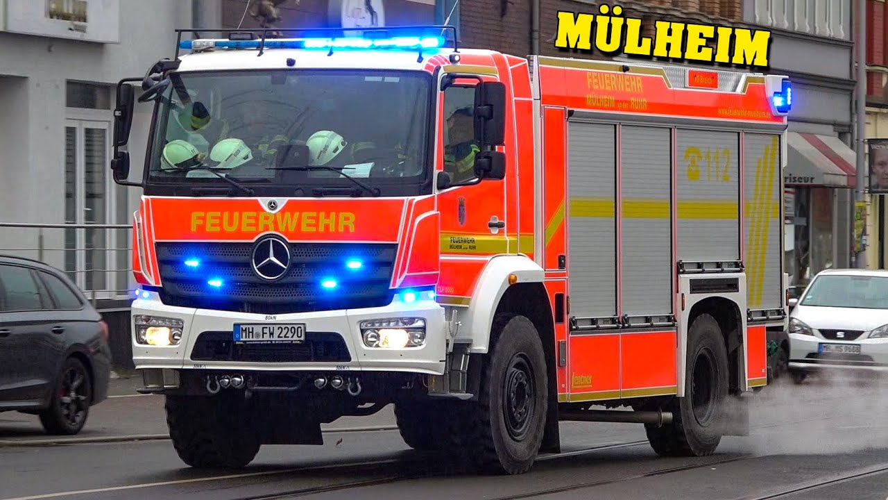 [ALARMIERUNG] - Feuerwehr MÜLHEIM | TLF 3000, LÖSCHZUG, Freiwillige Feuerwehr & mehr!