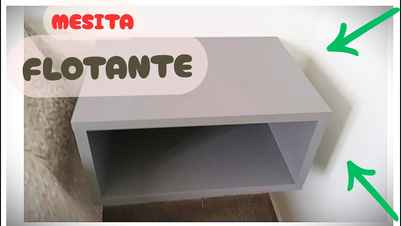 ¡Mesa Flotante DIY en 15 Minutos Sin Herramientas Especiales!
