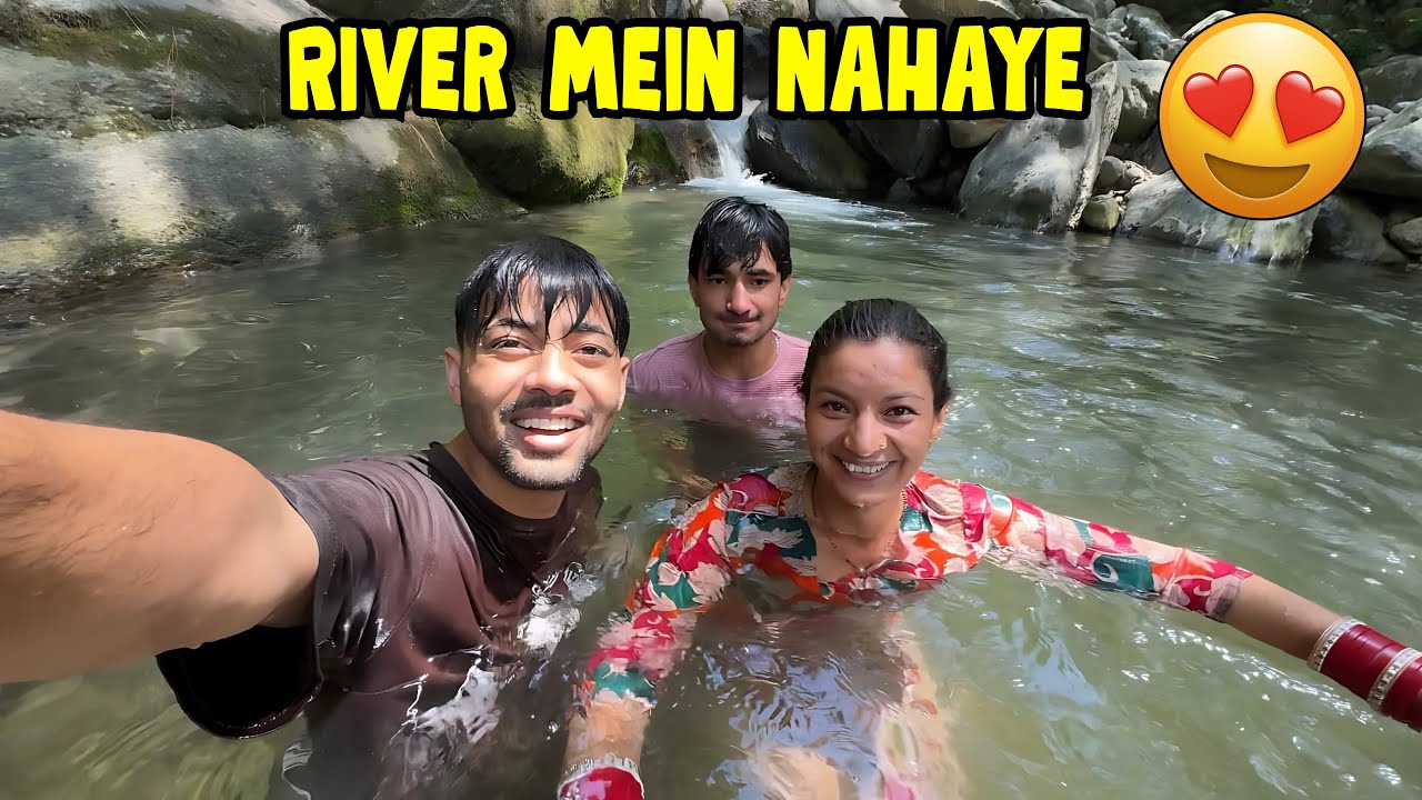 Fun in the river with family || Sanjay Chauhan