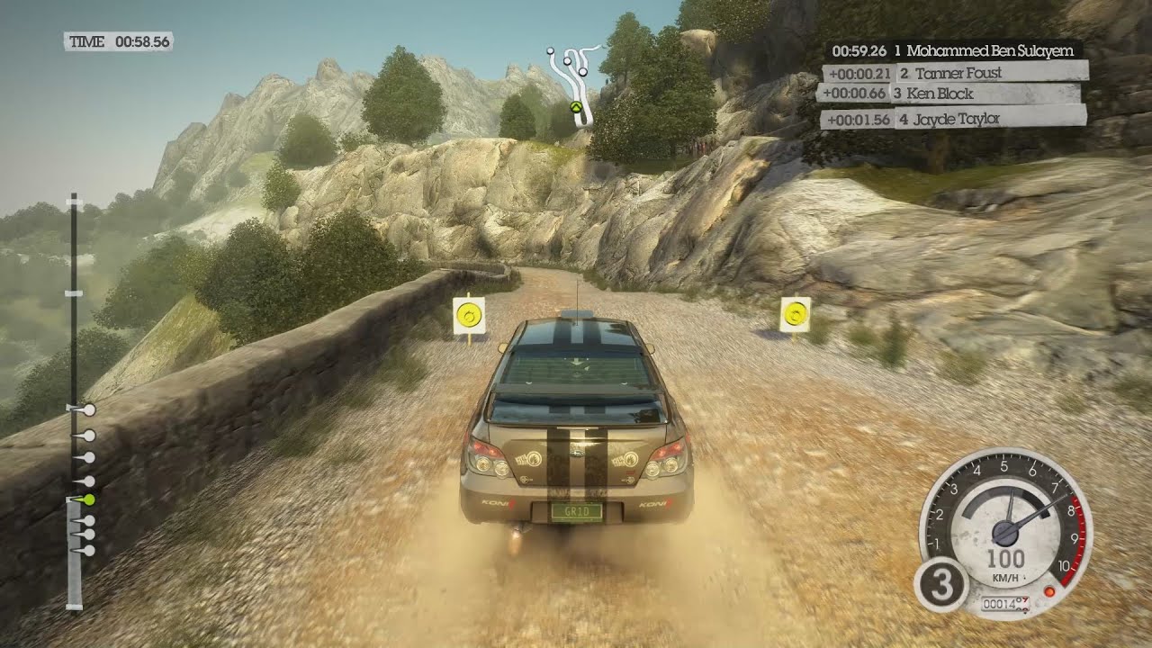 Dirt 2 — Rally World Tour (Хорватия, Марокко, Малайзия, Китай, Баха) на уровне сложности Hardcore
