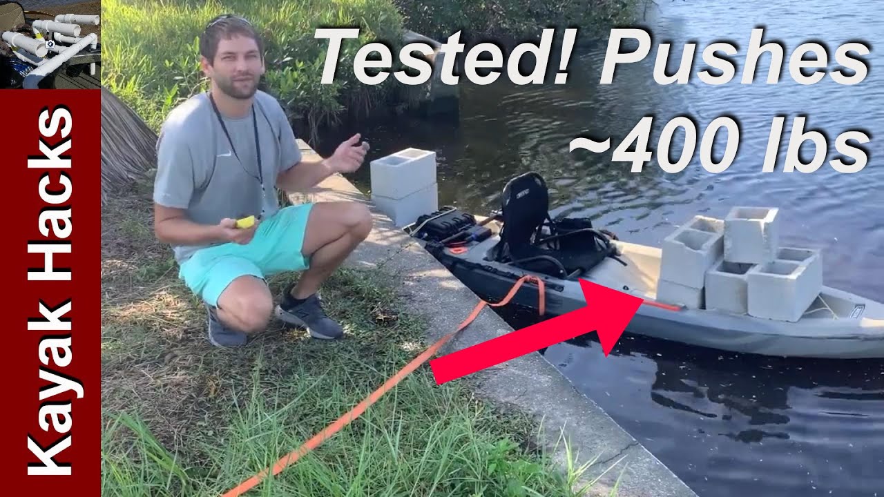 PacMotor - Ultimate Trolling Motor for Kayak? My First Look