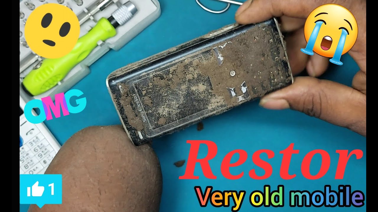 How To repair old mobile | Sony Cyber Shot Destroyed Phone Restoration #how #restore Awesome Repair