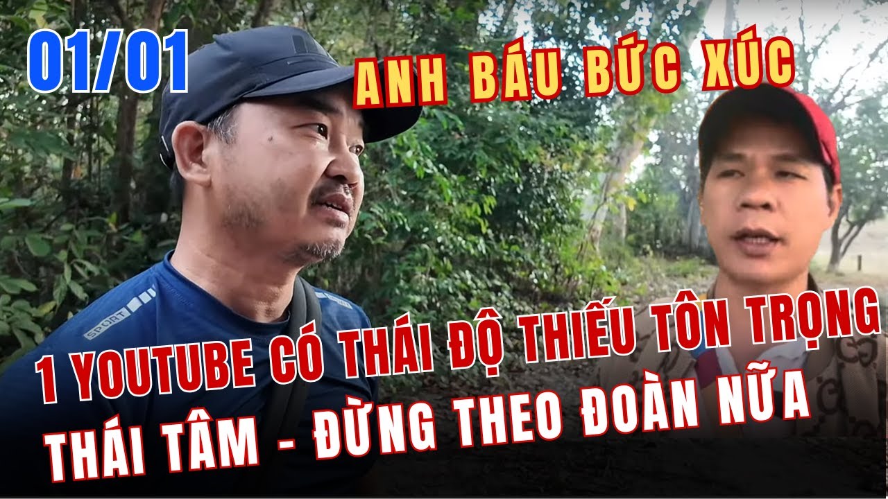 A B&aacute;u bức x&uacute;c với 1 Youtube Ng&agrave;y đầu ti&ecirc;n tr&ecirc;n đất Th&aacute;i Lan, Th&aacute;i T&acirc;m xin để đo&agrave;n b&igrave;nh y&ecirc;n.