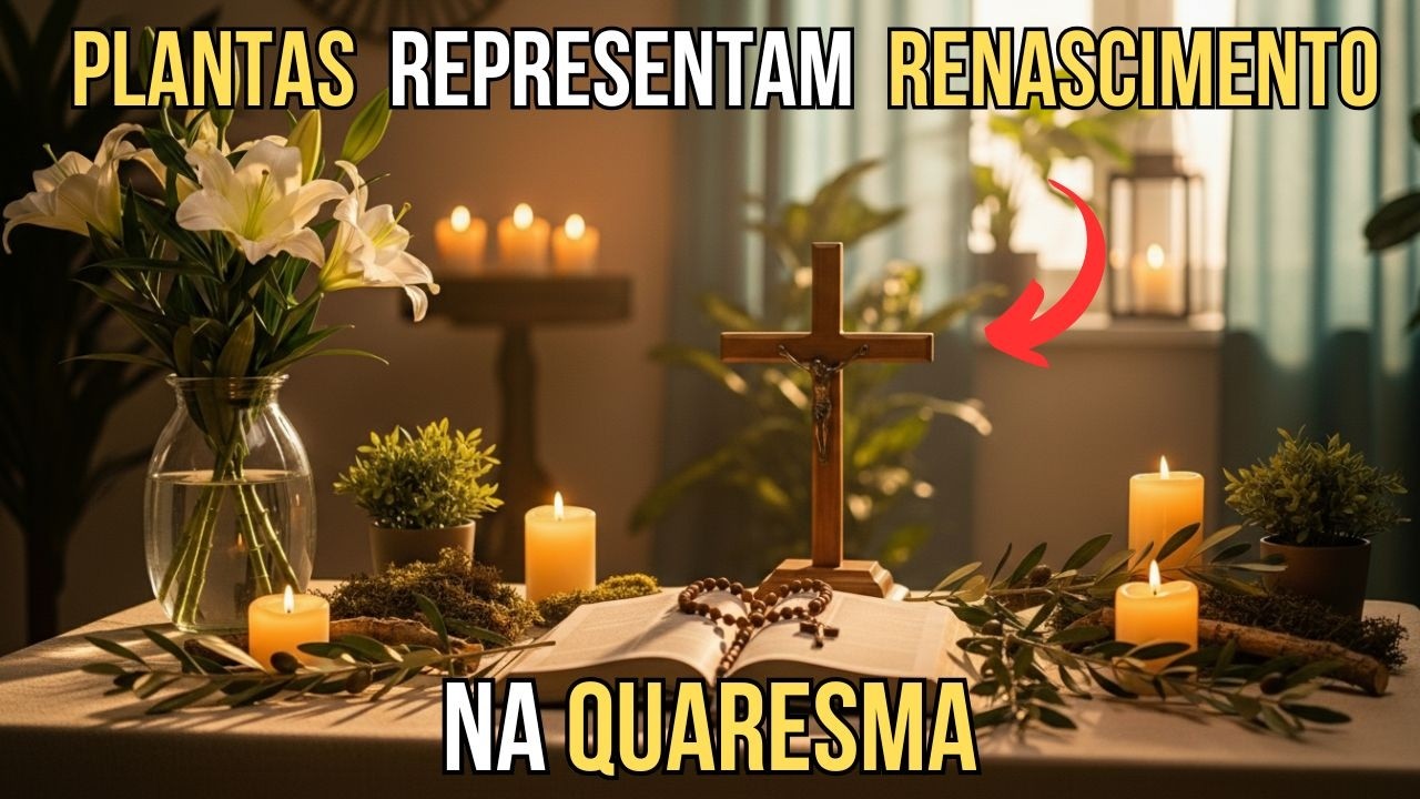 6 Plantas Que Representam RENASCIMENTO Na QUARESMA E seu Simbolismo  (A Maioria NÃO Sabe)
