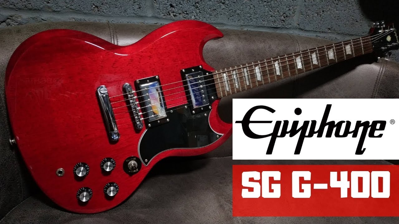 Epiphone SG G-400 Cherry Red Review