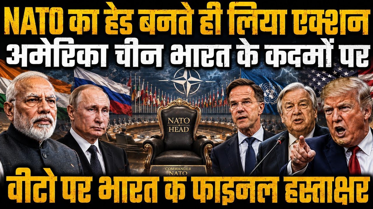 India&rsquo;s NATO Power Move Shocks Trump! 146 Nations & UN Veto Power | Global Power Shift