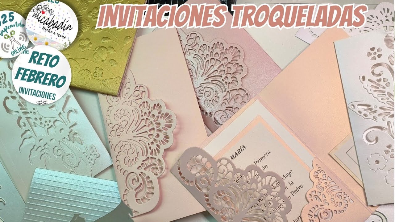 Invitaciones Troqueladas